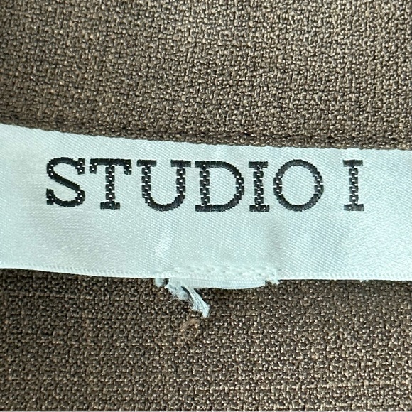 3/$10 Studio I Blazer 14 Brown Jacket - Picture 6 of 7